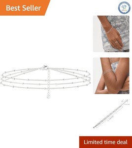 Authentic Cute Handmade 14K Gold Plated Bracelet - Dainty and Light for Everyday Wear