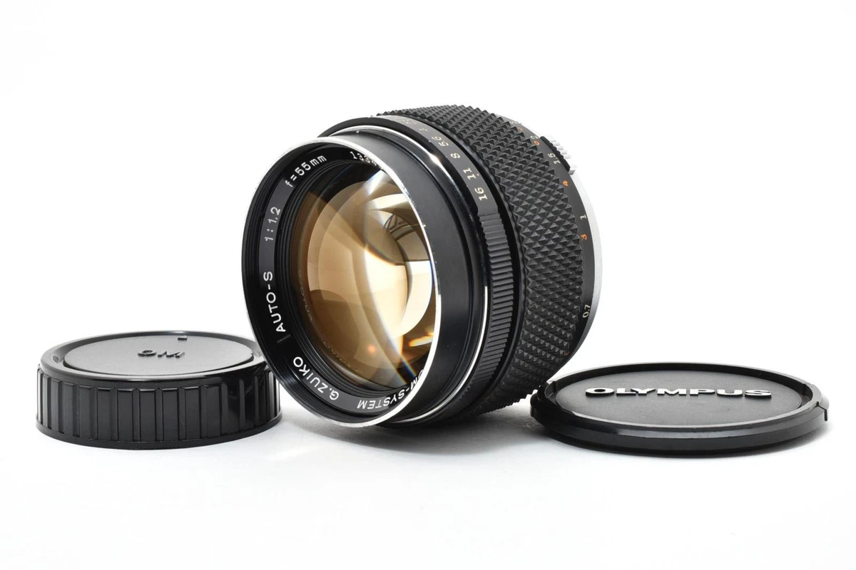 F/1.2 Camera Lenses Olympus 55mm Focal for sale - eBay