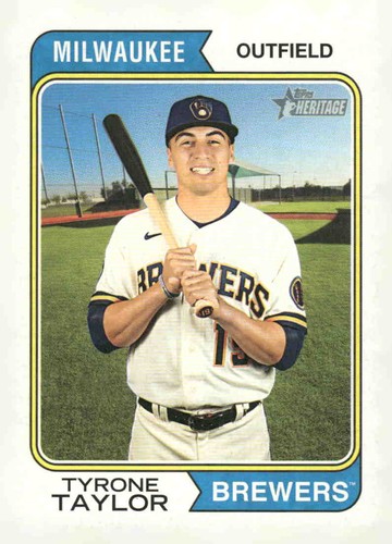 2023 Topps Heritage #291 Tyrone Taylor | Baseball Card