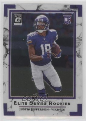 2020 Panini Donruss Optic Elite Series Rookies Justin Jefferson #ESR-JUJ RC 0ak2