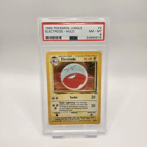 Electrode 02/64 Jungle Holo - PSA 8