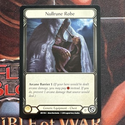 Flesh Robe Blood Nullrune and Foil 1st Cold BGS Edition ARC156-C