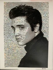 ELVIS PRESLEY SERIOLITHOGRAPH - Neil Farkas, Certificate of Authenticity, 2005