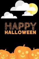 Halloween Notizbuch A5, 100 Linierte Seiten, Kinder, Halloween-BüCher