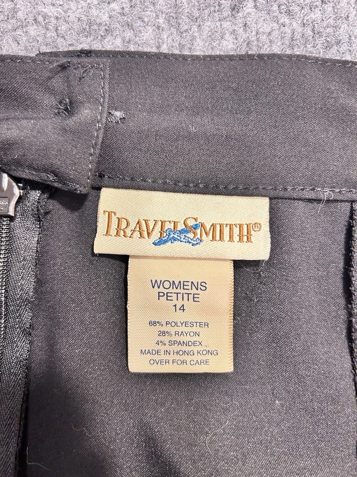 Falda TravelSmith 14P Mezcla de Poliéster Bolsillos Línea A Cómoda Viaje Ropa de Trabajo Foto 4 de 4