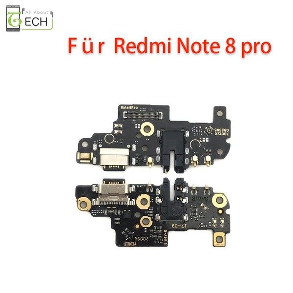 Ladebuchse FüR Xiaomi Redmi Note 8 Pro Anschluss Connector Flex Usb-image