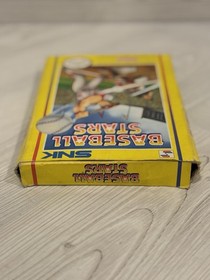 Baseball Stars (NES) Complete Box Manual Dust Sleeve SNK Rattles Untested