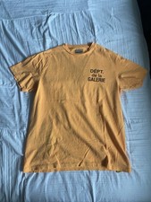  NEW  AUTHENTIC Medium Gallery Dept. French T-Shirt Flo Orange
