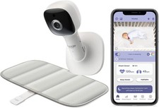Hubble Connected Dream Non-Wearable, Smart Wi-Fi Enabled Baby Movement Monitor