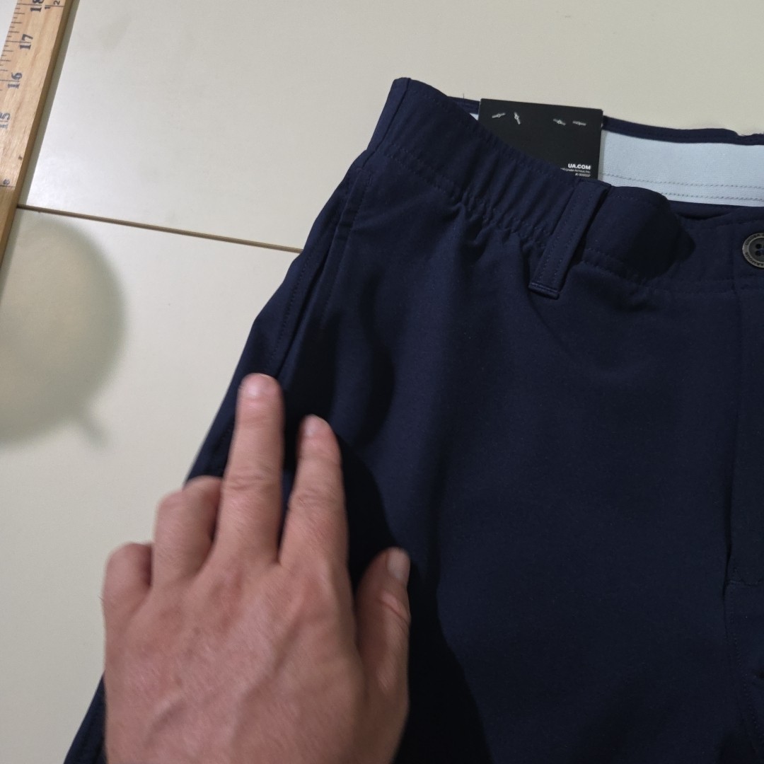 NWT Under Armour Pants Mens 30x36 Blue Chino Performance Golf Casual (W1) thumbnail 6