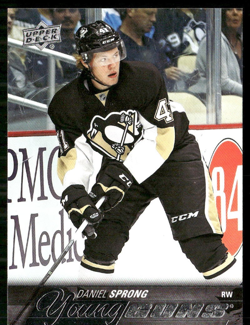 2015-16 Upper Deck - Young Guns Daniel Sprong #226 (RC)