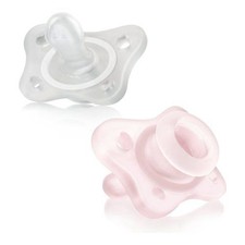 New Chicco Rubber 00073289110000 PHYSIOFORMA Girl Minisoft Pink and Trasp
