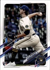 2021 Topps Update #US31 Patrick Weigel Milwaukee Brewers Rookie