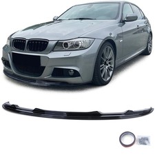 Front Spoiler Lippe Performance Schwarz Glanz f�r 3er BMW E90 E91 2008-2012