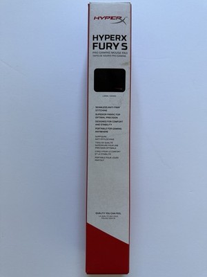 HyperX Fury S pro gaming mouse pad in color black and size large