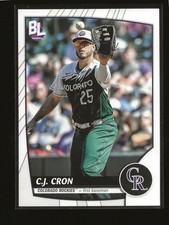 2023 Topps Big League C.J. Cron Base Card Colorado Rockies (#146)