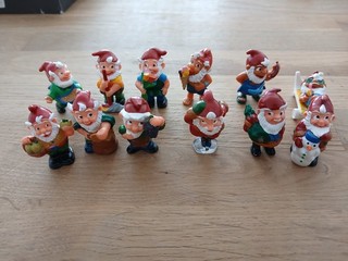 Ü Eier Figuren Jahrezeitenzwerge ohne Beipackzetttel
