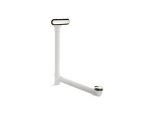 KOHLER K-7272-SN Clearflo Slotted Overflow Bath Drain, Toe-Tap Stopper, Above...