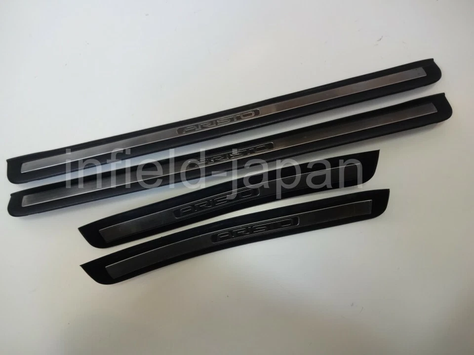 Placa de chute usada genuína Toyota JZS160 161 ARISTO Lexus GS300 GS400 porta arranhão - Imagem 4 de 4