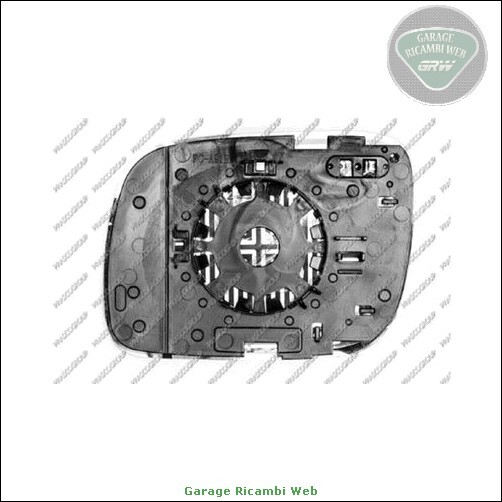 GRWVG8157513-PRS Vetro piastra specchio GRW Dx Destro per VW TOUAREG