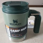 Stanley Classic Camp Mug 473ml - Big Grip,Double Wall Vacuum Insulation/Tracking