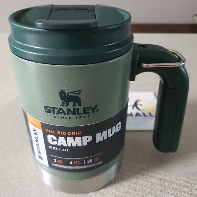 Stanley Classic Camp Mug 473ml - Big Grip,Double Wall Vacuum