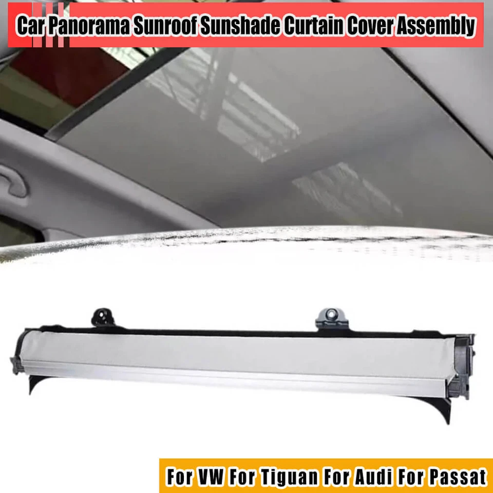 für 2008-2018 VW Tiguan Sharan 1K9877307 Panoramadach Schiebedach Rollo Grau DE - Bild 3 von 4