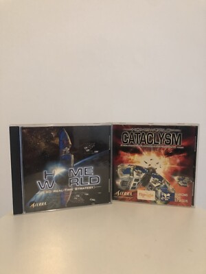2000er Vintage Homeworld & Cataclysm Windows PC CD-Rom Sierra Computerspiel
