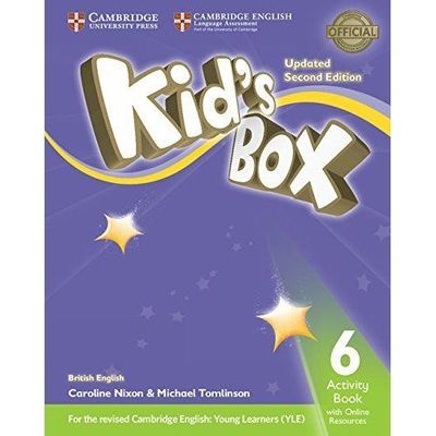 Kid's Box Level 6 Activity Book with Online Resources British English Nixon 2e