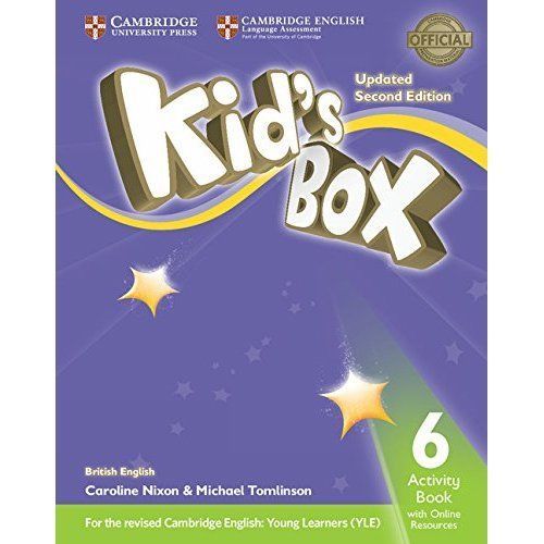 Kid's Box Level 6 Activity Book with Online Resources British English, Tomlinson
