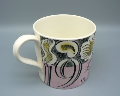 WEDGWOOD 1953 CORONATION MUG QUEEN ELIZABETH II ERIC RAVILIOUS TANKARD PERFECT - Picture 5 of 16