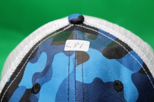 Blue Dog RV A Campers Best Friend Correa Trasera Sombrero Gorra Camping Camuflaje - Imagen 5 de 5