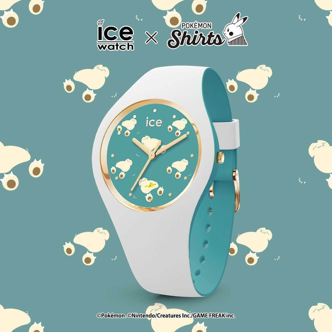 ポケモン★♥ラプラス♥★Pokémon shirts✖ICE-WATCH ICE-WATCH Pokémon Shirts ポケモンのラプラスの柄 ｜【公式