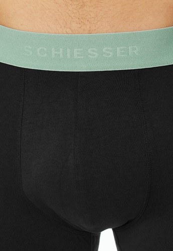 SCHIESSER Hombre Pantalones Cortos Ciclista Paquete de 2 95/5Organic Gr M L XL XXL 3XL 4XL - Imagen 19 de 21