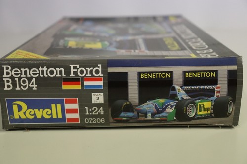 Revell Modellbausatz 07206 Benetton Ford B 194 Scale 1:24 OVP versiegelt - Bild 4 von 7