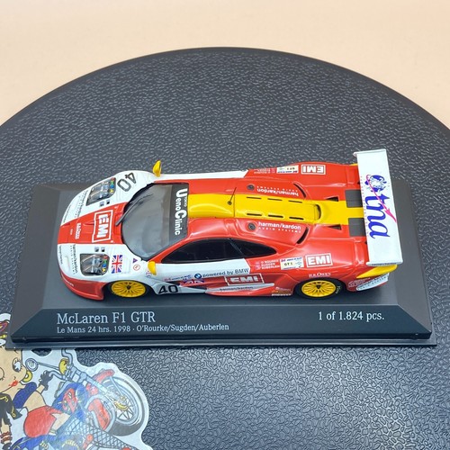 MINICHAMPS 1/43 McLaren F1 GTR 4th Le Mans 1998 #40 Team Davidoff 530184340 - Picture 9 of 15