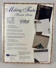 Creative Memories MAKING TRACKS Memory Keepers Club Safari Zoo Scrapbook Kit