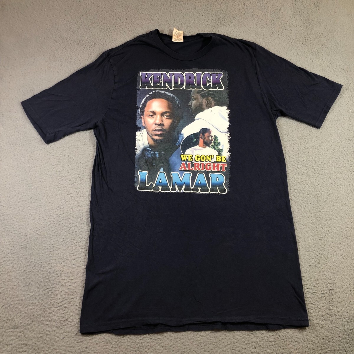 vtg Kendrick Lamar rap T Shirt Mens XLT blue band tee y2k | eBay
