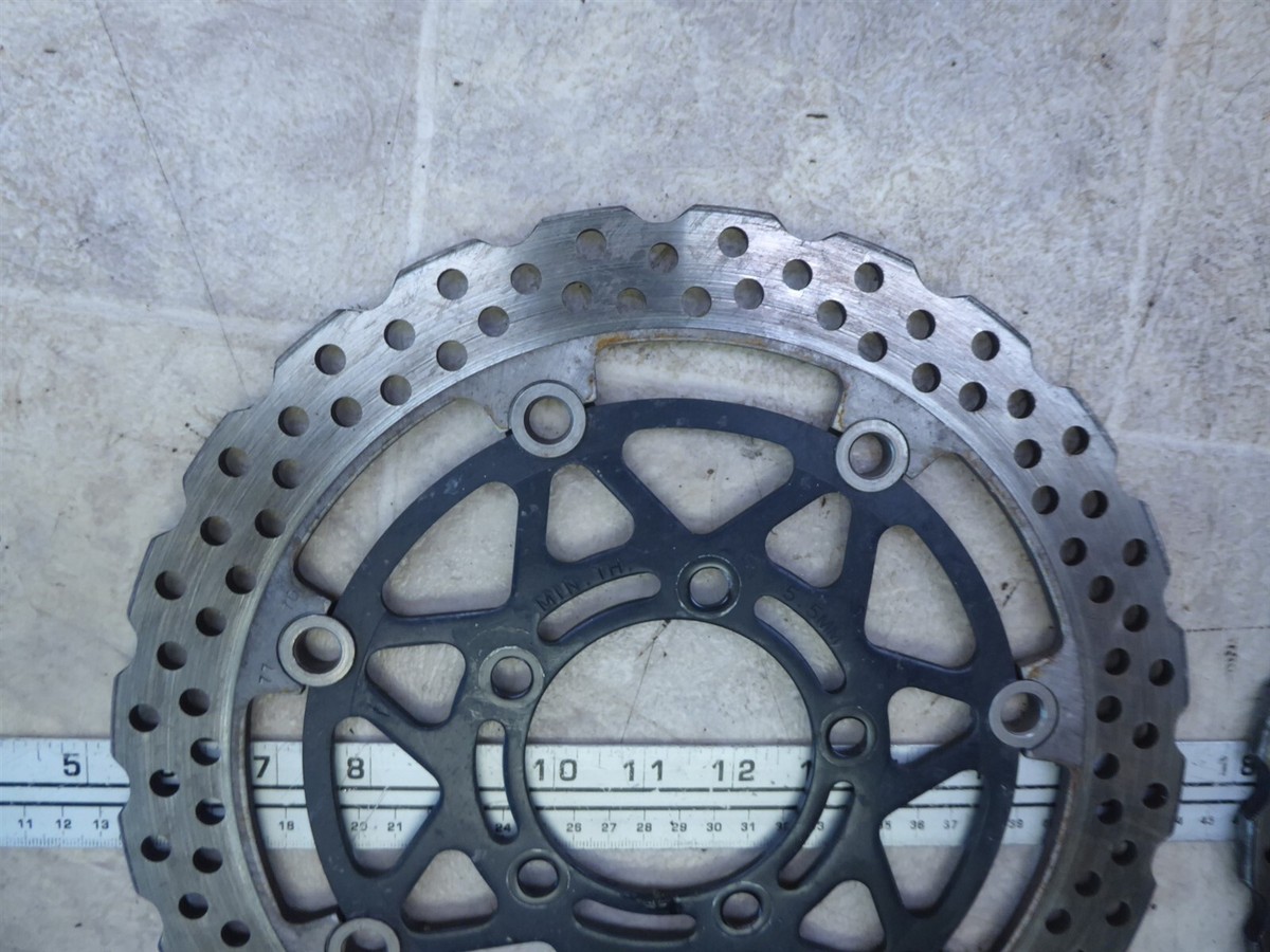 2007 Kawasaki ZX600P Ninja K789-2) left and right front brake
