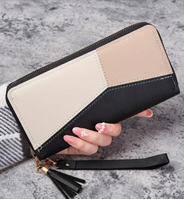 Cartera Larga Carteras Con Monedero Para Mujer Cartera Larga De