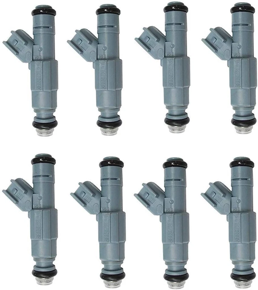 8X OEM Bosch Fuel Injector Fit For 2001-2007 Jeep Grand Cherokee 4.7L - Image 2 of 4