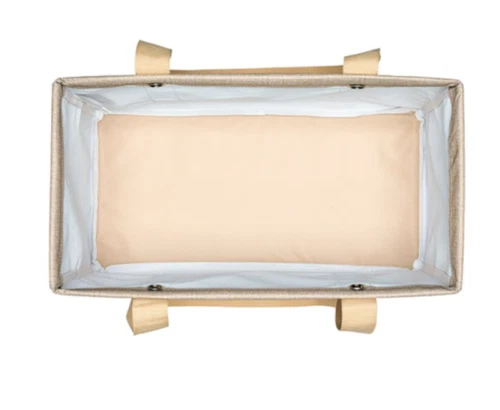 Thirty One NUEVO bolso de mano utilitario mediano lavandería 31 regalo en oro esmerilado metálico Foto 2 de 2