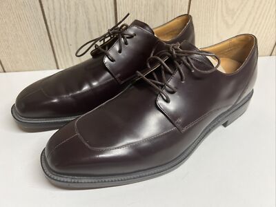 Rockport Men\'s  Derby Oxfords‎ Brown Leather Size 11.5 Medium  Used 2025 Rockport Derby Oxfords Brown Leather Men Shoes Size 11.5  main image 4