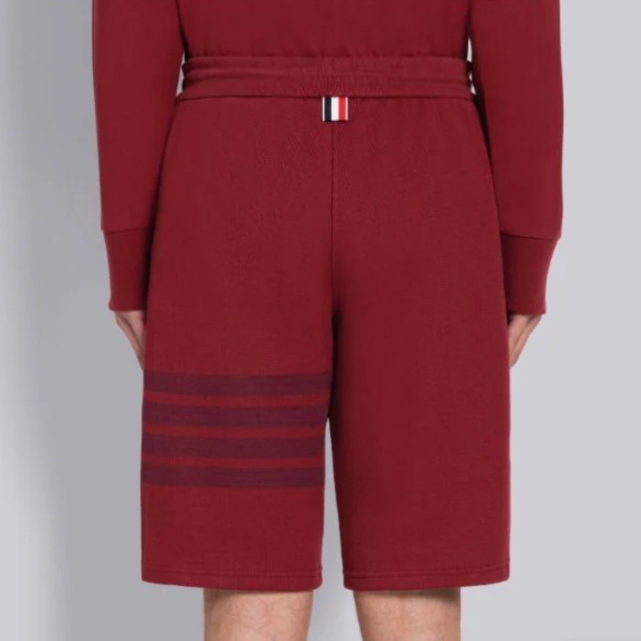 THOM BROWNE Double Face Knit 4-Bar Sweatshorts image 3