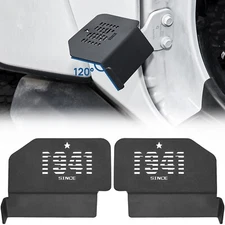 JOYTUTUS 120° Wrangler Foot Pegs Door Hinge JK/JL/Gladiator JT 2007-2025