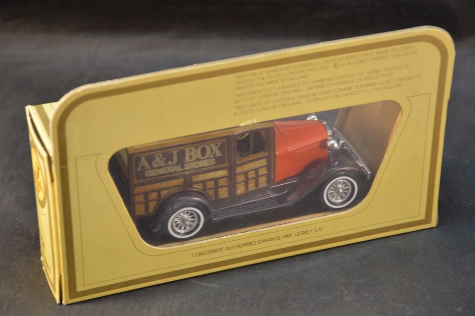 MATCHBOX MODELS OF YESTERYEAR 1930 FORD A Y-21 SCALA 1/40 AEJ BOX GENERAL STORES - Immagine 3 di 4