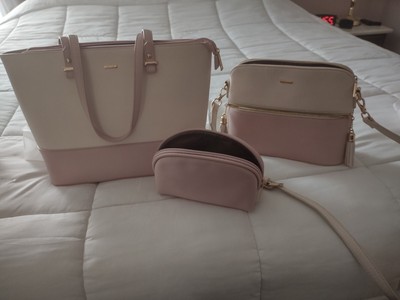 NEW   LOVEVOOK 3 PCS CONTRASTING COLOR SHOLDER BAG SET