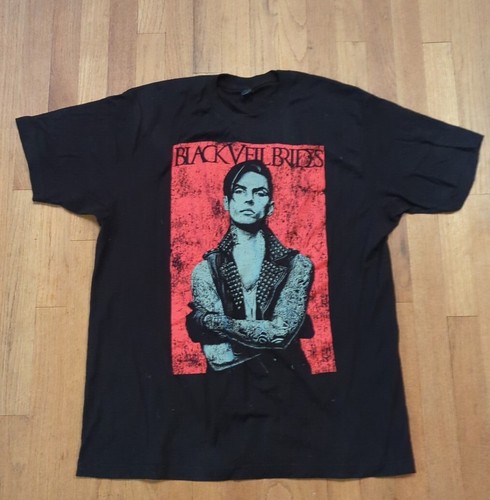 Black Veil Brides band graphic black t shirt men's size XL