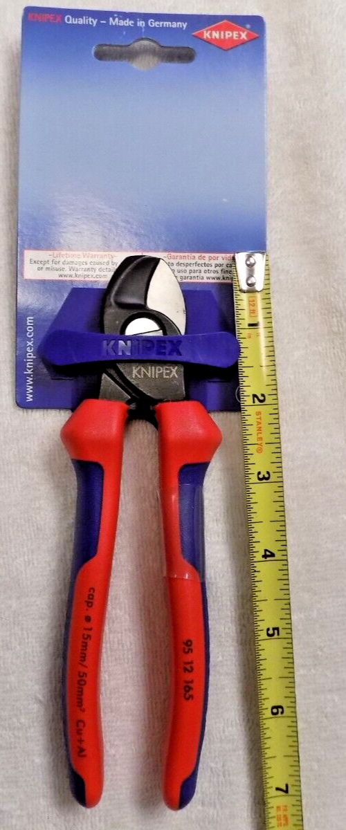 Knipex Cable Cutter Shear Tool NOS Germany Electrical  Data Aluminum Wire