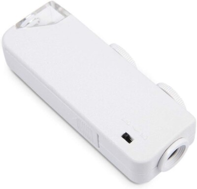 Mini Handheld 160x-220x Pocket Microscope With LED